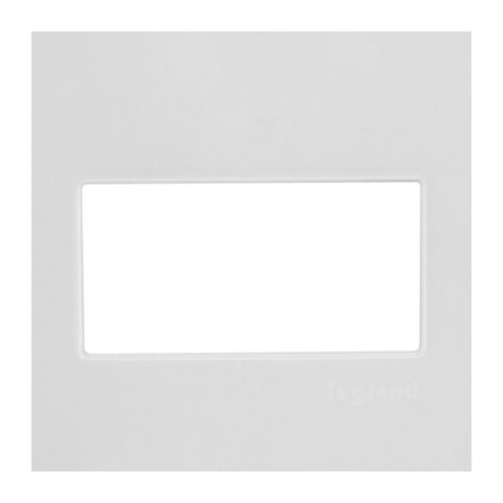 Placa sem Suporte Branco 4x2 1 Módulo Horizontal 6185 05 PIAL-47bfe803-0634-4a2e-baf2-61df0899065b