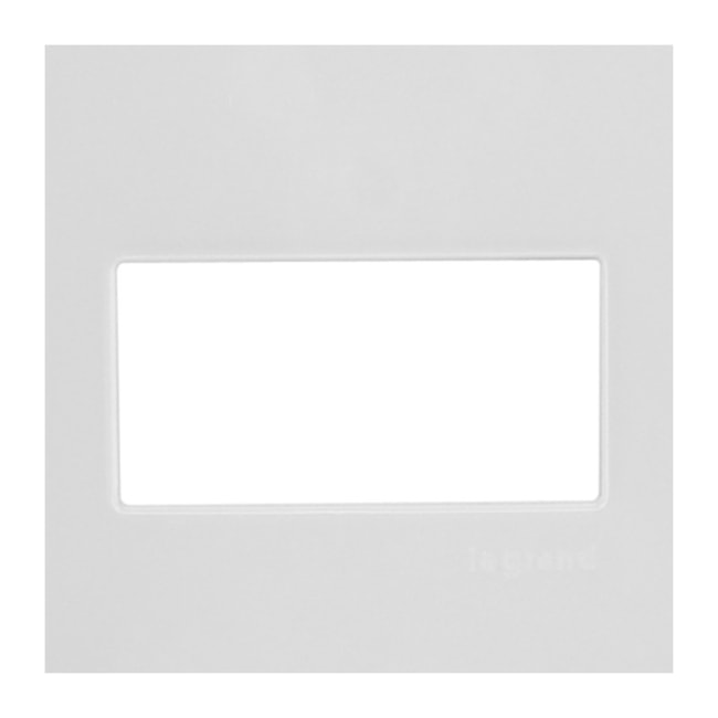 Placa sem Suporte Branco 4x2 1 Módulo Horizontal 6185 05 PIAL-b9f4553a-5755-4cc2-81a4-fa2b5f6147b6