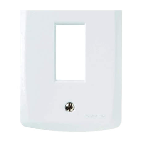 Placa Vertical 1 Conector 4X2 Tramontina Lux Blanca 57105/003 TRAMONTINA ELETRIK-07d28e9f-0026-4fb7-9d82-cad9387dff1a