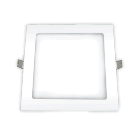 Plafon de Led para Embutir 18W 223x223mm 6400k Quadrado Bivolt 03207 OUROLUX