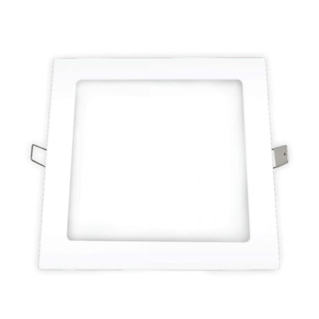 Plafon Led para Embutir 24W 6400K Quadrado 283x283mm 3205 OUROLUX