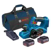 Plaina com 2 Baterias 18V e Bolsa para Transporte 110/220V GHO 18V-LI BOSCH Plaina com 2 Baterias 18V e Bolsa para Transporte 110/220V GHO 18V-LI BOSCH