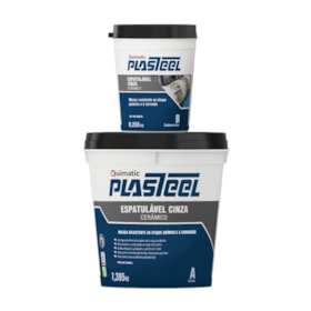 Plasteel Cerâmico Espatulável 5:1 1.650kg PG2 QUIMATIC