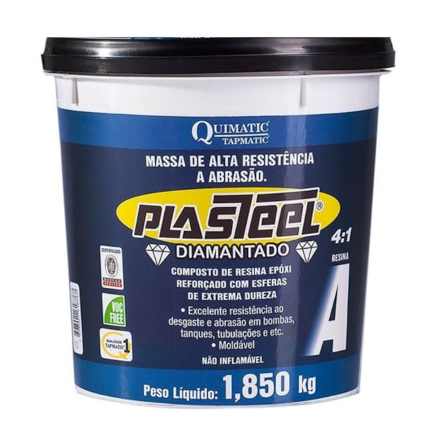 Plasteel Diamantado 4:1 2.300kg PD2 TAPMATIC-44e2037b-d564-40ac-b82d-48dfd5193ca4