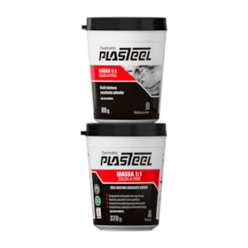 Plasteel Massa 1:1 de Solda a Frio 0,450 Gramas PM1 QUIMATIC
