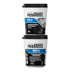 Plasteel Massa Aço / Epoxi 4:1 PQ1 QUIMATIC