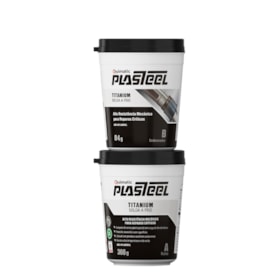 Plasteel Titanium Usinável 450g PTT1 QUIMATIC