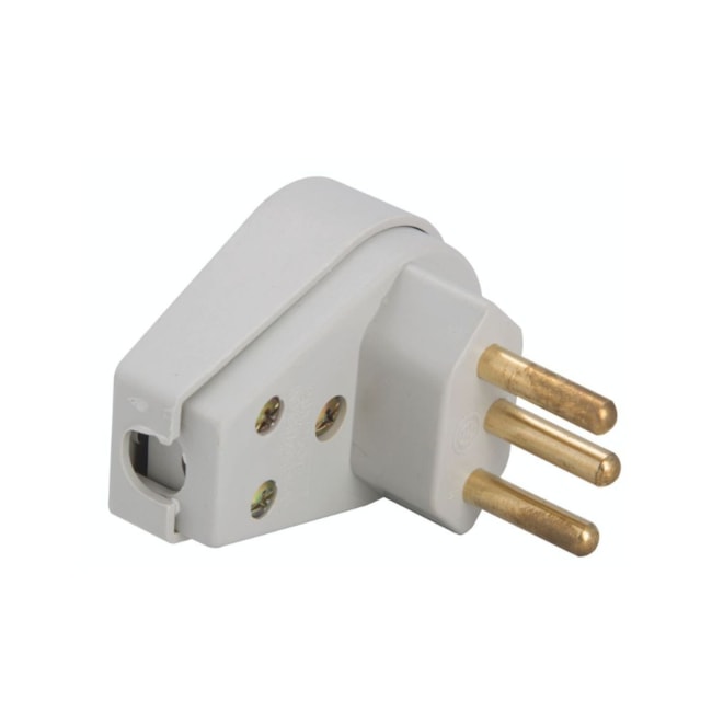 Plugue Angular Macho 2P+T 20A Cinza 57401014 TRAMONTINA ELETRIK-bd7e4a56-7f31-45ce-853d-95f973950911