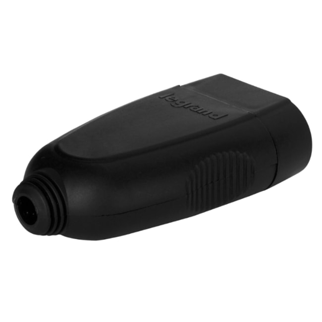 Plugue Fêmea 2P + T 10A 250V Preto 615955 PIAL-96cd6f7a-dd69-408b-9536-cc28e355d214