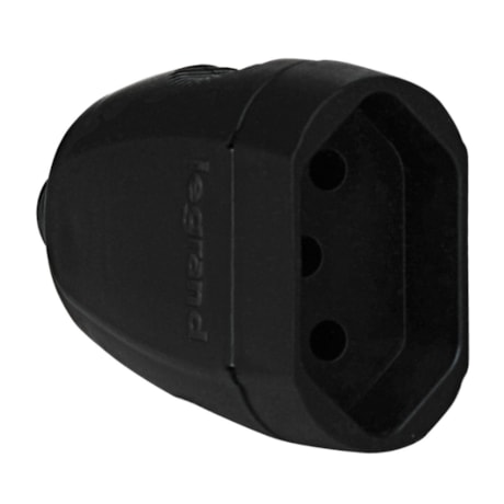 Plugue Fêmea 2P + T 10A 250V Preto 615955 PIAL-1f5feaeb-29a9-485f-acce-a0177f46b017