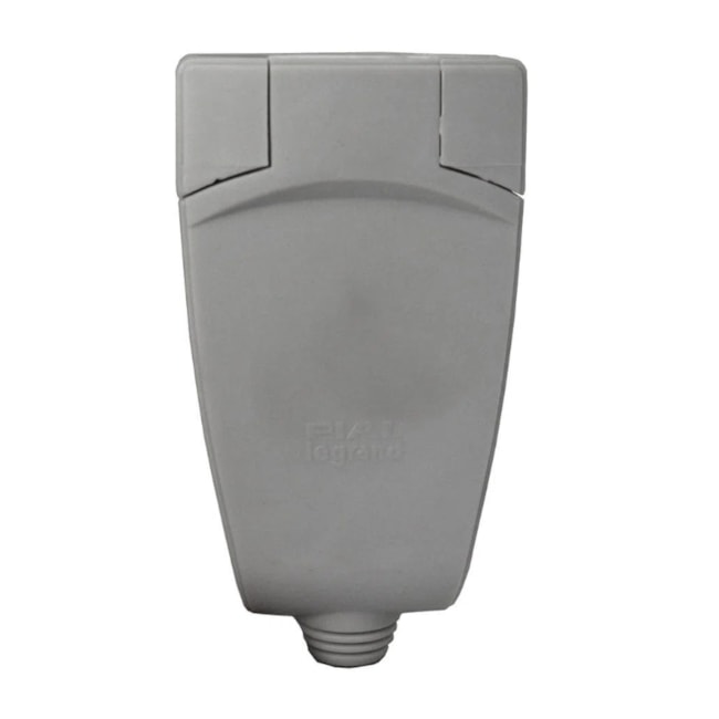 Plugue Fêmea 2P+T 10A Cinza 615824 PIAL-95724b42-ab4a-413b-ba55-b052c45f82f1
