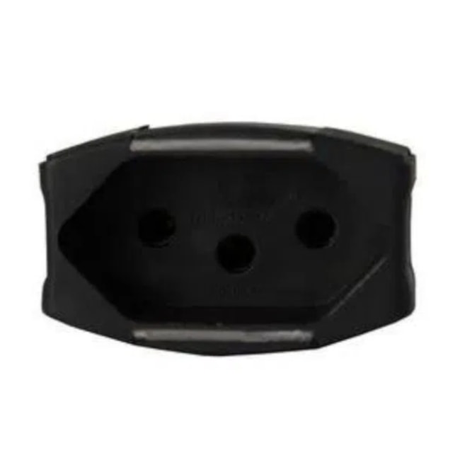 Plugue Fêmea 2P+T 10A Preto 615814 PIAL-24649fb1-51a9-422b-937c-5f1c8949a3ed