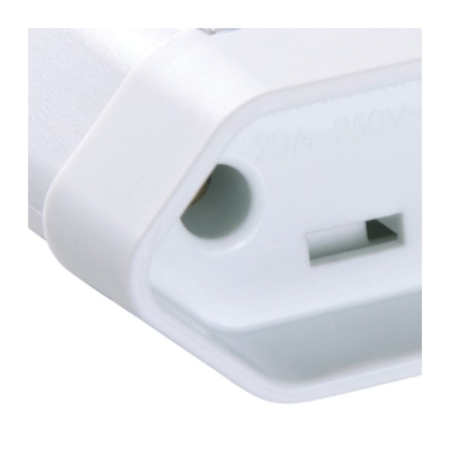 Plugue Fêmea Reto 2P 20A 250V TRAMONTINA ELETRIK-cb4f43f8-e0ff-4fc7-b604-e3624dc1a133