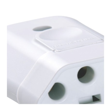 Plugue Fêmea Reto Branco 2P+T 10A 250V 57402/053 TRAMONTINA ELETRIK-4c42f77c-630b-4b36-aafd-53e9d5680d83