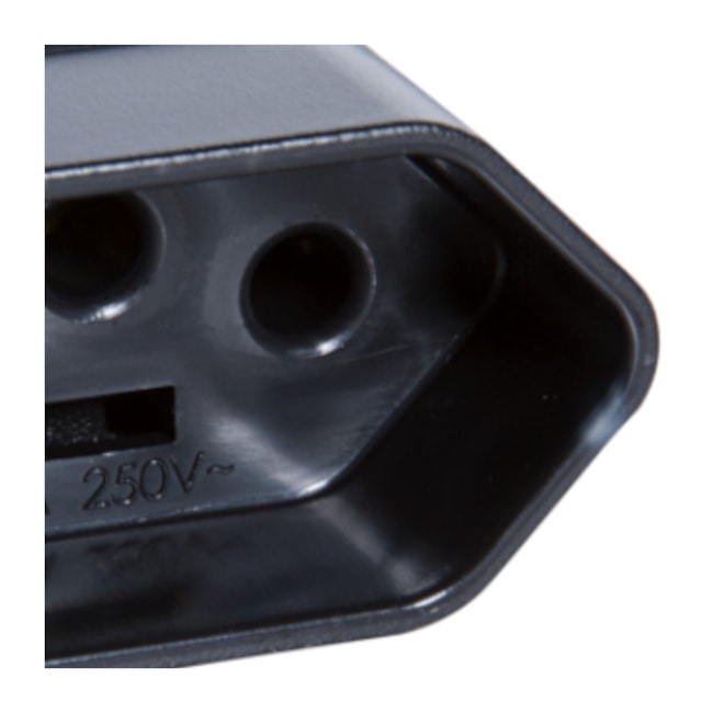 Plugue Fêmea Reto 2P+T 10A 250V TRAMONTINA ELETRIK-4ad2d02e-5acc-4810-b847-1554019c2a91