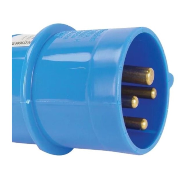 Plugue Industrial Macho Azul 3P+T 16A 250V IP44 N4079-NEWKON STECK-3732cdcc-954d-4c58-8446-c5dca8c2cee5