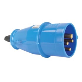 Plugue Industrial Macho Azul 3P+T 63A 250V IP67 N4579-NEWKON STECK