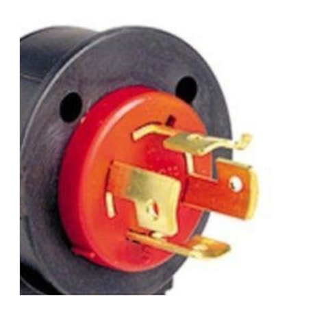 Plugue Industrial Macho com Trava e Saída Lateral 3P+T 32A 440V 564 06 PIAL-6bba00de-0dfc-40c6-903c-226df466f598