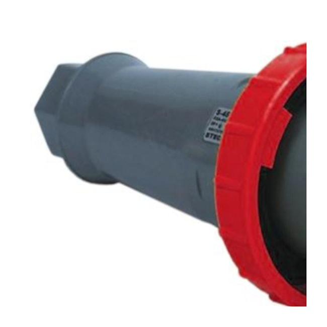 Plugue Industrial Macho Vermelho 3P+T 125A 250V IP67 S4676-BRASIKON STECK-7cc71a34-c0b9-4f21-9c5c-26d66b923c65