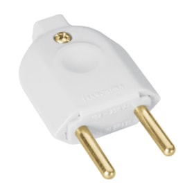 Plugue Macho Reto 2P 10A 250V TRAMONTINA ELETRIK