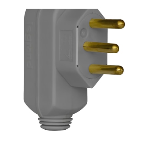 Plugue Macho Reto 2P + T 10A Cinza 615921 PIAL-45a4d552-5300-49b1-b9fa-fe986a577011