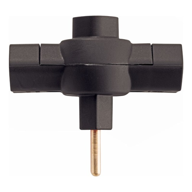 Plugue T Benjamim Preto 2P 10A 57400/072 TRAMONTINA ELETRIK-968f803f-0132-498a-bc57-7674df6a1150