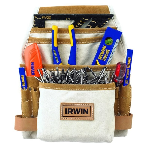 Pochete para Ferramentas em Lona com 10 Bolsos IW14090 IRWIN-45365744-f028-4682-9191-25dfccd08810