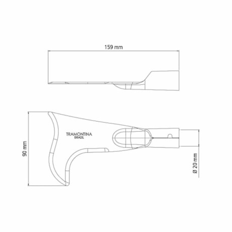 Podão para Cacau em Aço sem Cabo 77630105 TRAMONTINA-b84a7f0c-da21-433d-8de3-da53c0989928
