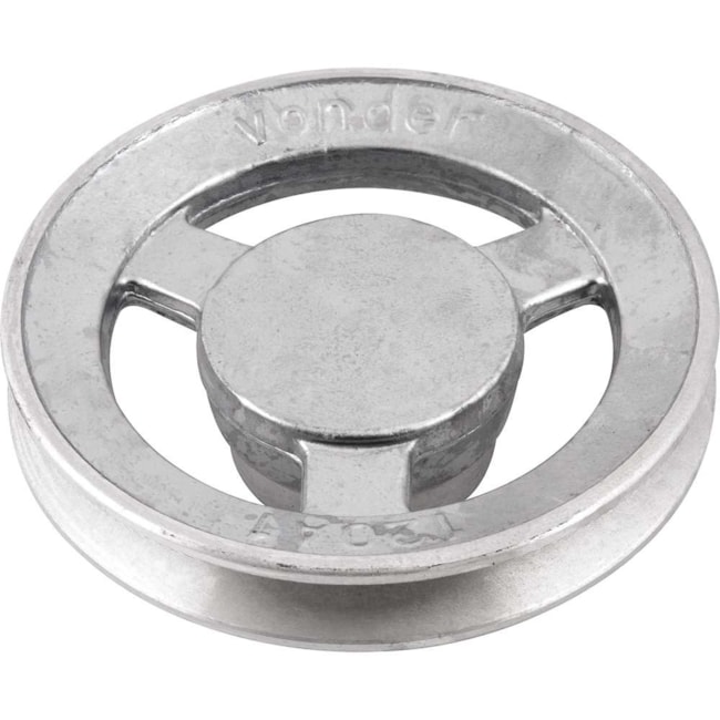 Polia de Alumínio 1 Canal Perfil A 120mm Sem Furo 6684110120 VONDER-260c5a41-4941-4126-9cc6-56487dd34d91