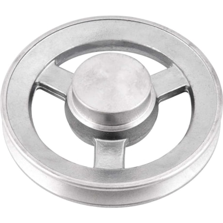 Polia de Alumínio 1 Canal Perfil A 130mm Sem Furo 6684110130 VONDER-abc19dd0-960d-4d22-8e44-ec30f04c330f