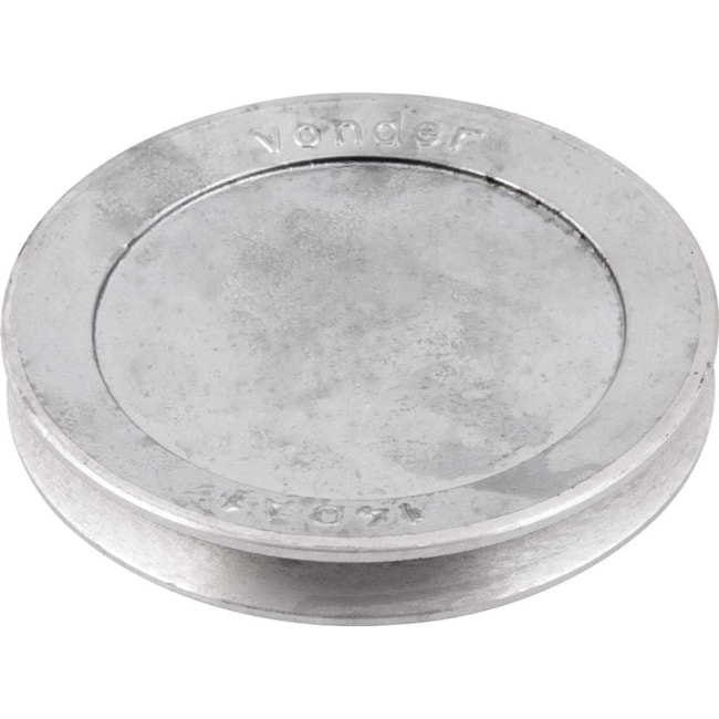 Polia de Alumínio 1 Canal Perfil A 140mm Sem Furo 6684110140 VONDER-f741afd7-7443-43db-b30e-44042f36dc0d