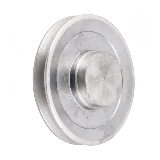 Polia de Alumínio 1 Canal Perfil A 140mm Sem Furo 6684110140 VONDER-2874ae94-1951-44ed-85fe-ced1af6fa5e5