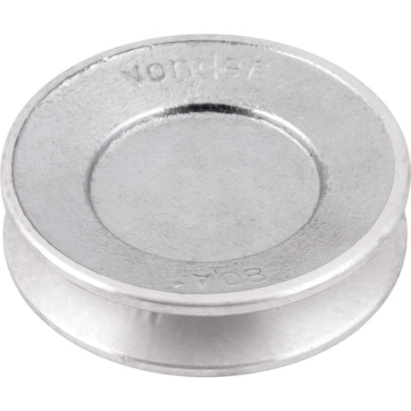 Polia de Alumínio 1 Canal Perfil A 80mm 6684110080 VONDER-873a2301-11df-4657-b435-21d447535551
