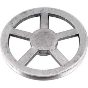 Polia de Alumínio 1 Canal Perfil B 250mm 6684210250 VONDER