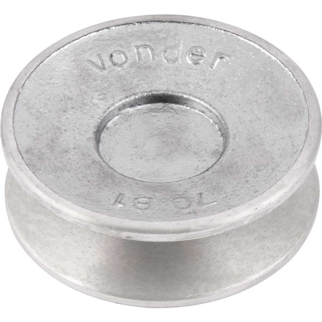 Polia de Alumínio 1 Canal Perfil B 70mm 6684210070 VONDER-37aa0db9-7806-40ff-a99f-f0047bcba4eb
