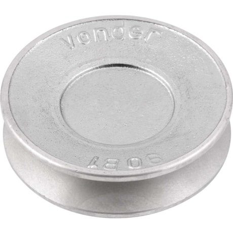 Polia de Alumínio 1 Canal Perfil B 90mm 6684210090 VONDER-8e898b09-b829-43b4-8830-010edbe08f7b