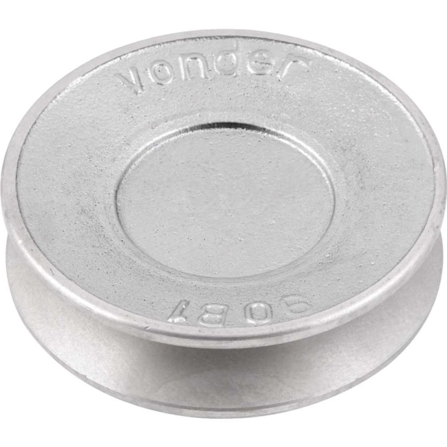 Polia de Alumínio 1 Canal Perfil B 90mm 6684210090 VONDER-2ef500fc-de9c-40b5-829f-74653e8380b7