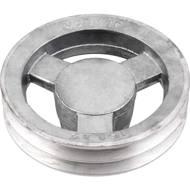 Polia de Alumínio 2 Canais Perfil A 150mm 6684120150 VONDER-fdac4e3f-17f4-4c81-b2c5-4a068377ba53