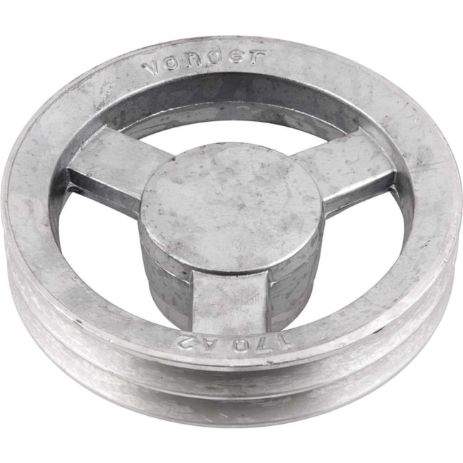 Polia de Alumínio 2 Canais Perfil A 170mm 6684120170 VONDER-d54e52f1-bfc0-4865-8e8c-2ae783d417c0