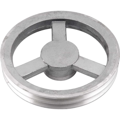 Polia de Alumínio 2 Canais Perfil A 230mm 6684120230 VONDER-66fda24a-bc2d-45ec-9b68-e474708a2b4d