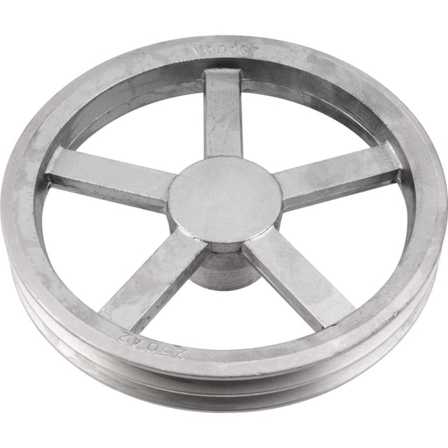 Polia de Alumínio 2 Canais Perfil A 250mm 6684120250 VONDER-1e720d8e-a97e-4135-98a5-401bf8554ee1