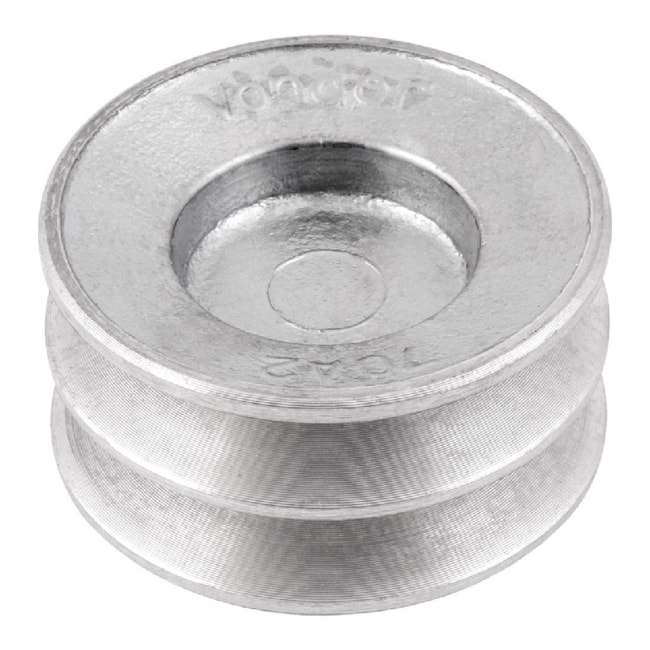 Polia de Alumínio 2 Canais Perfil A 70mm 6684120070 VONDER-9975a728-e160-4ac4-a7e9-67ca88e3c8c2