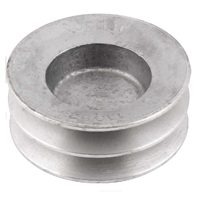 Polia de Alumínio 2 Canais Perfil B 100mm 6684220100 VONDER-f40a6685-a75a-495e-a884-96c462a64d3f