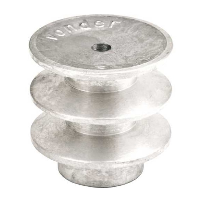 Polia de Alumínio 2 Canais Perfil B 110mm 6684220110 VONDER-27131555-7586-4f7d-bfee-89bf8fbb77ba