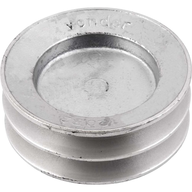 Polia de Alumínio 2 Canais Perfil B 120mm 6684220120 VONDER-441c2599-5f51-4ed5-8463-c6d30108e699