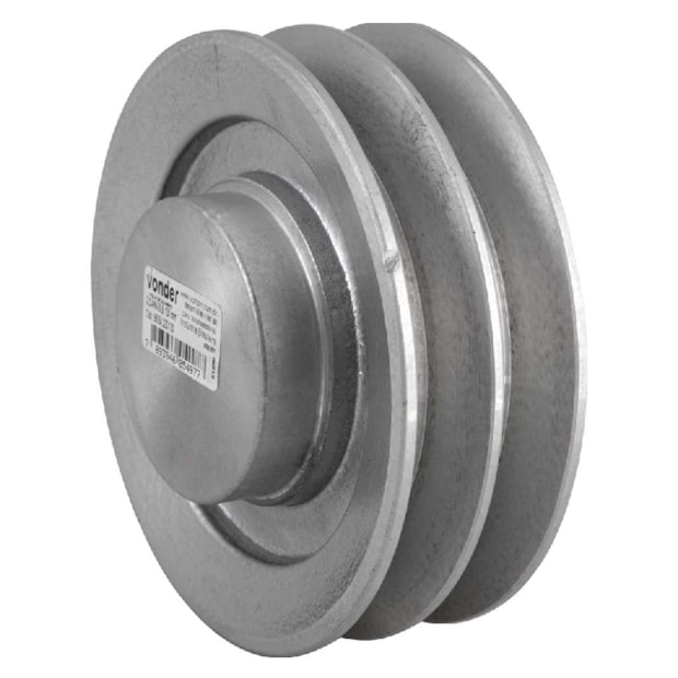 Polia de Alumínio 2 Canais Perfil B 130mm 6684220130 VONDER-56a37e78-8e59-4419-9334-11aa29d41887