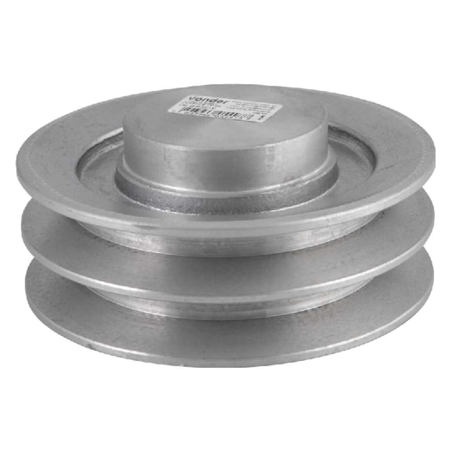 Polia de Alumínio 2 Canais Perfil B 130mm 6684220130 VONDER-ac475c40-21af-4951-8ddd-b9c987ad2865