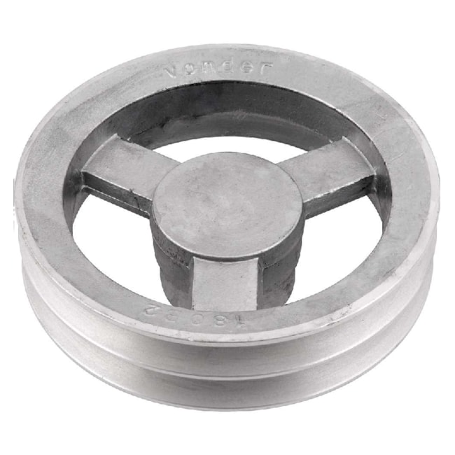 Polia de Alumínio 2 Canais Perfil B 180mm 6684220180 VONDER-4c1540e3-0067-4941-9fa7-4b71faceb60c