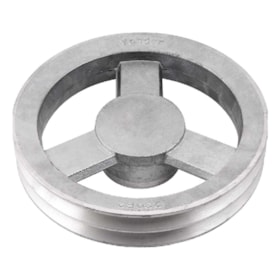 Polia de Alumínio 2 Canais Perfil B 230mm 6684220230 VONDER