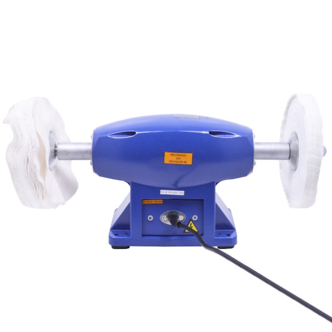 Politriz de Bancada 600W 220V Trifásico MR-040.1 MANROD-633f8f28-6e6f-43c2-8cec-e49d865b7d08